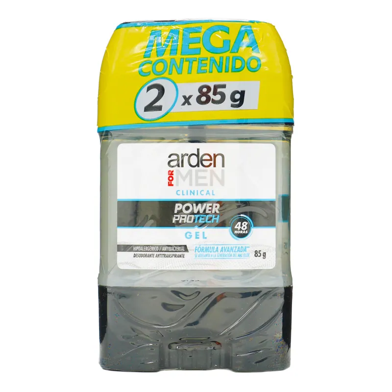 Desodorante Arden For Men Cli Pow Prot Gel 85 g