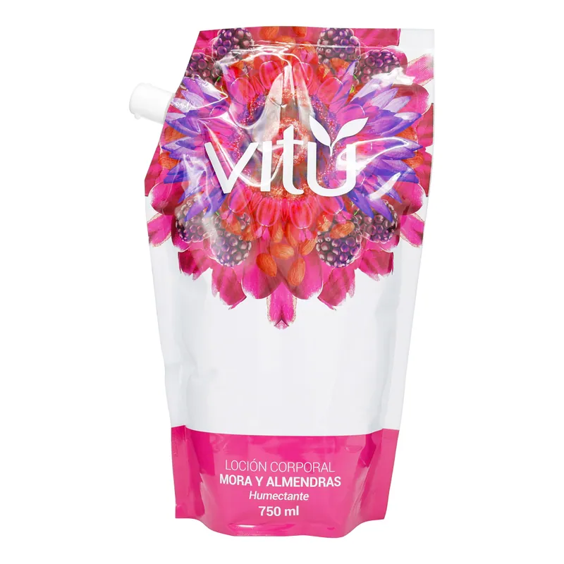 Crema Vitu L Corp H Mora Almendras 750 mL