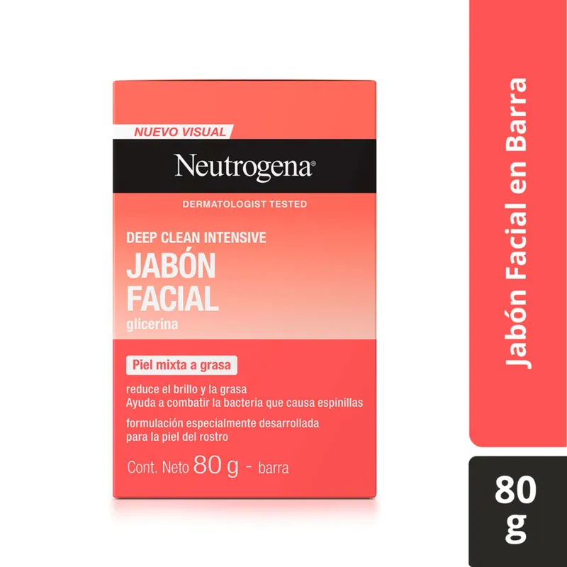 Jabón Neutrogena Deeep Clean Intensive 80 g