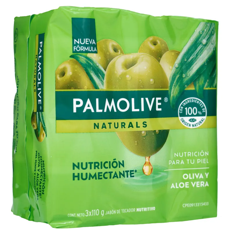 Jabón Palmolive Oliva y Aole Vera 110 g