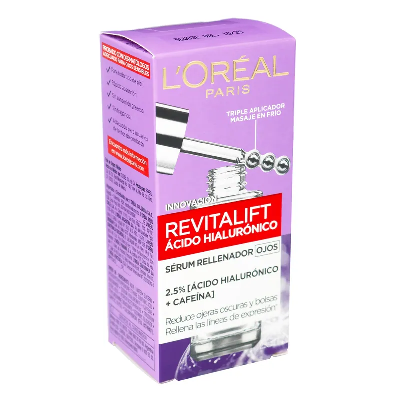 Serum Loreal Paris Contorno Ojos 20 mL