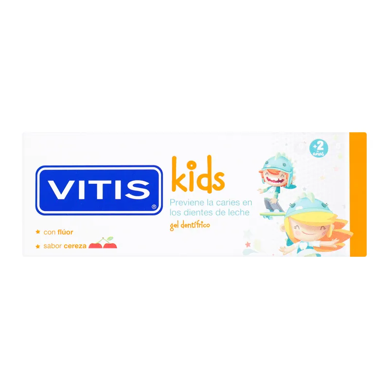 Crema Dental Vitis Kids Gel 50 mL