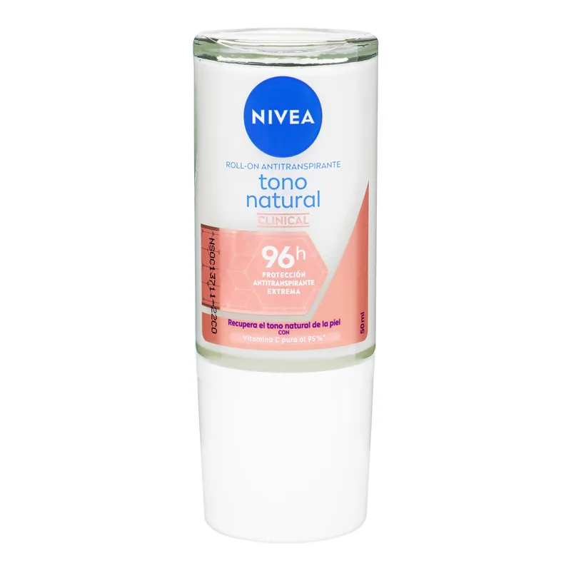Desodorante Nivea Rollon Clin Tono Natural 50 mL