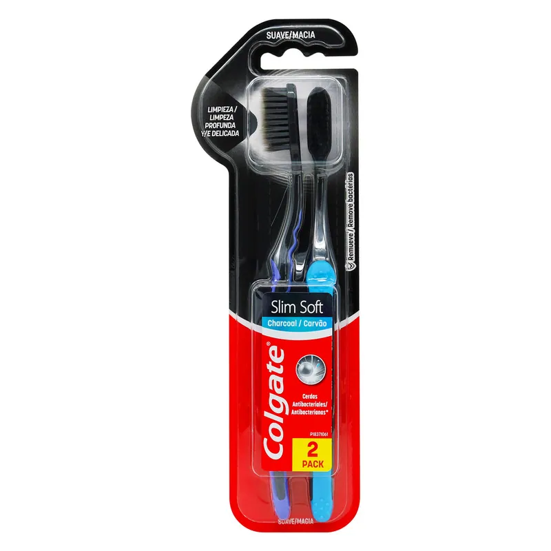 Cep Colgate Slim Soft Carbon Activado