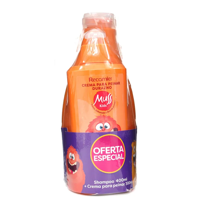 Champú Muss D Kid 400 Ml+cre Mus Kid 300 g