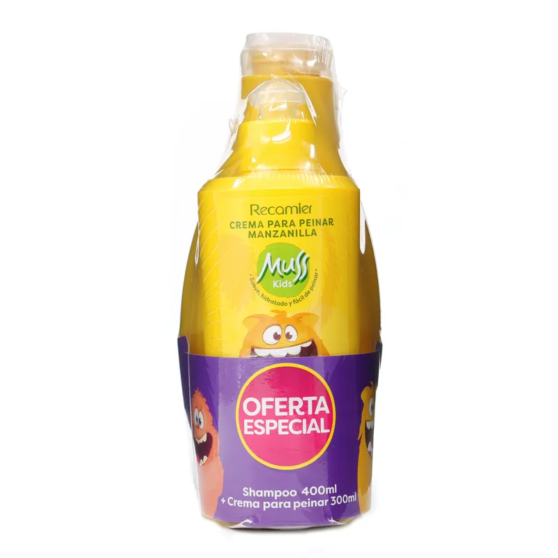 Champú Muss M Kid 400 Ml+cre Mus Kid 300 g