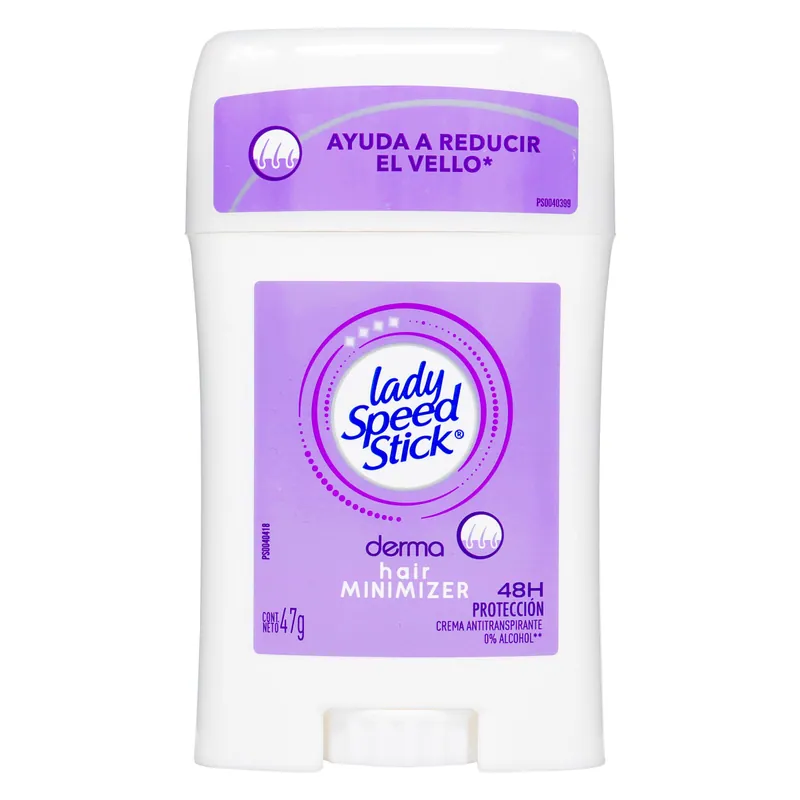 Desodorante Lady Speed Stick Derma Hair Min 47 g