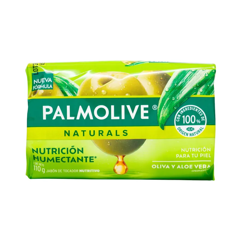 Jabon Palmolive Aloe y Oliva 110 g