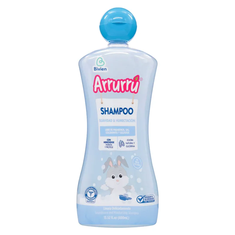 Champú Arrurru Suavidad humectación 400 mL