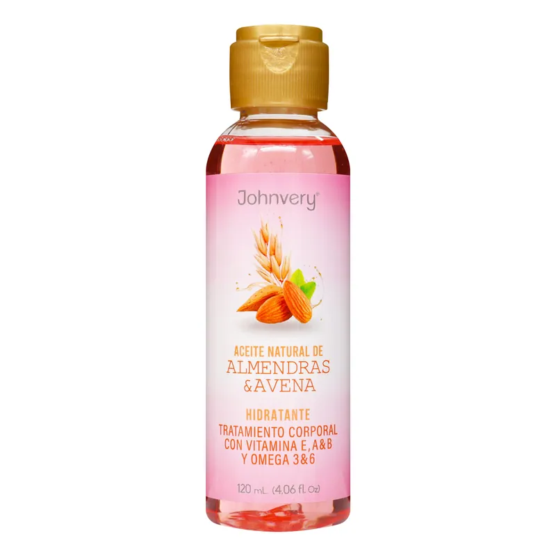 Aceite de Avena Almendras Johnvery 120 mL
