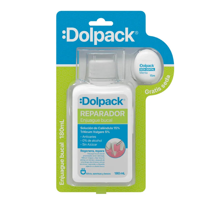 Enj Buc Dolpack Repara Calendu 180 Ml+sed