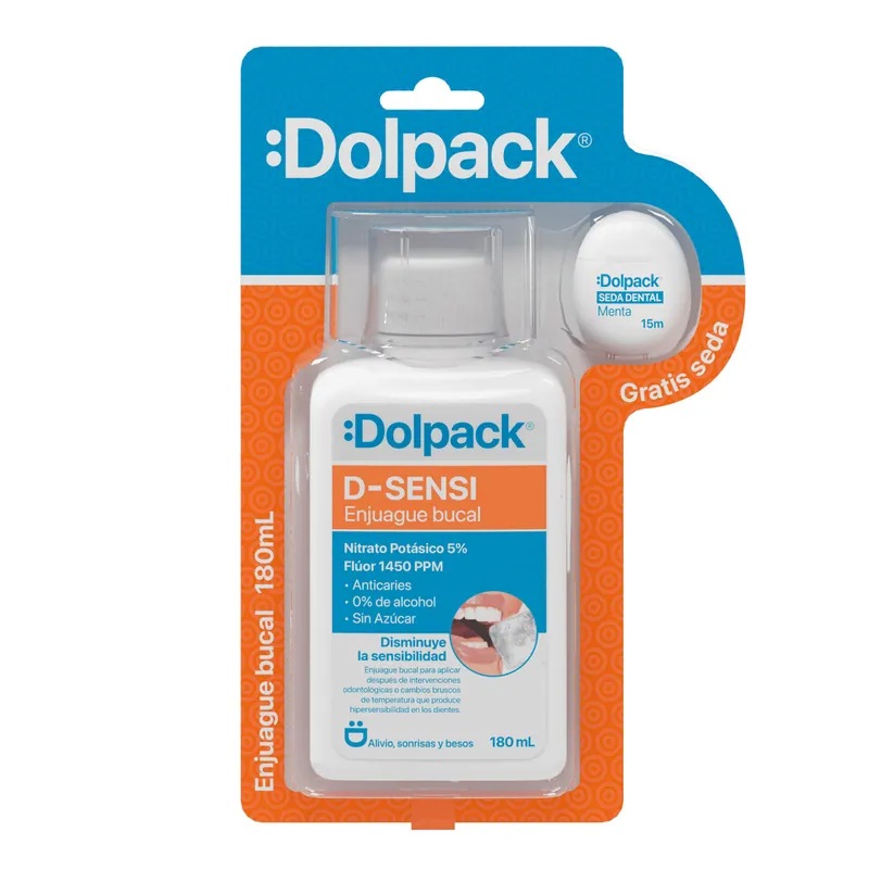 Enj Bucal Dolpack Desensibili 180 Ml+seda