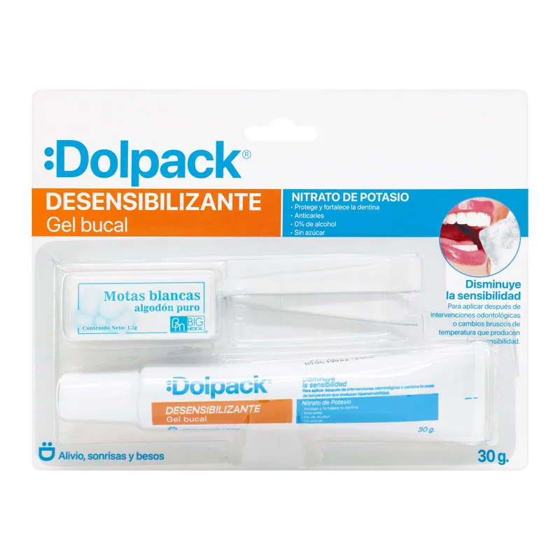 Gel Bucal Dolpack Desensibili 30 G+copit
