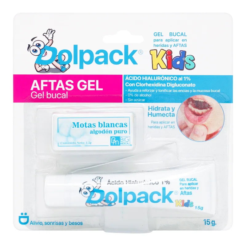 Gel Bucal Dolpack Kids Aftas 15 g+ Copit