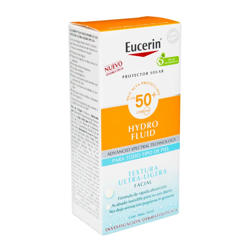 Eucerin Solar Hydro Flui Fps50+50 mL