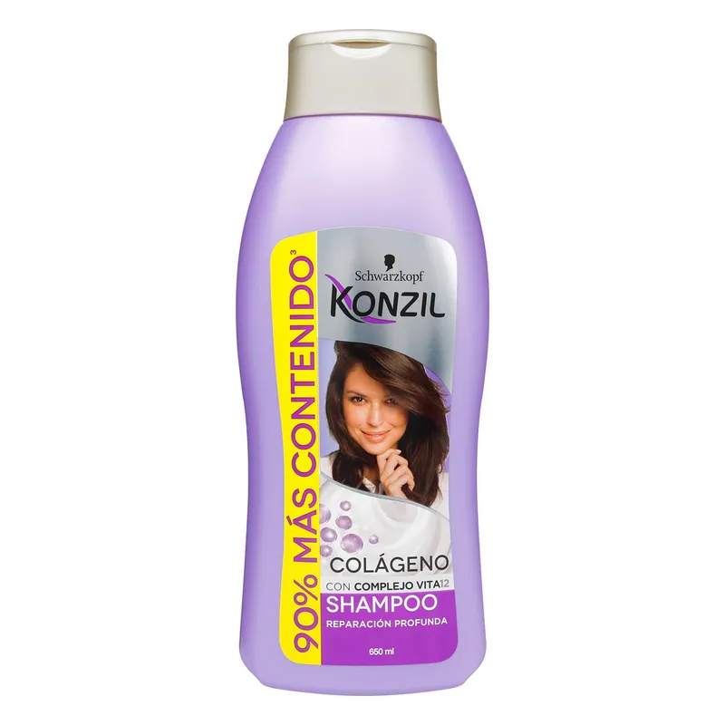 Champú Konzil colágeno Com Vit12 650 mL