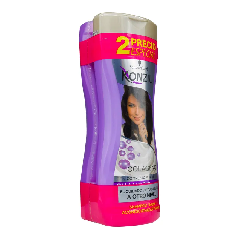 Champú Konzil colágeno 340 Ml+acondicionador 340 mL
