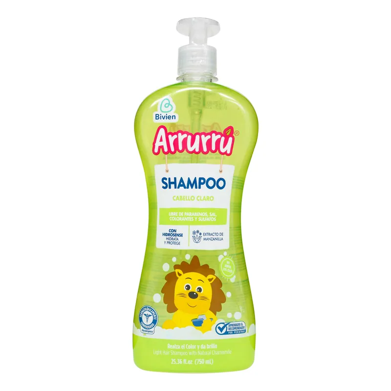 Champu Arrurru Cabello Claro 750 mL