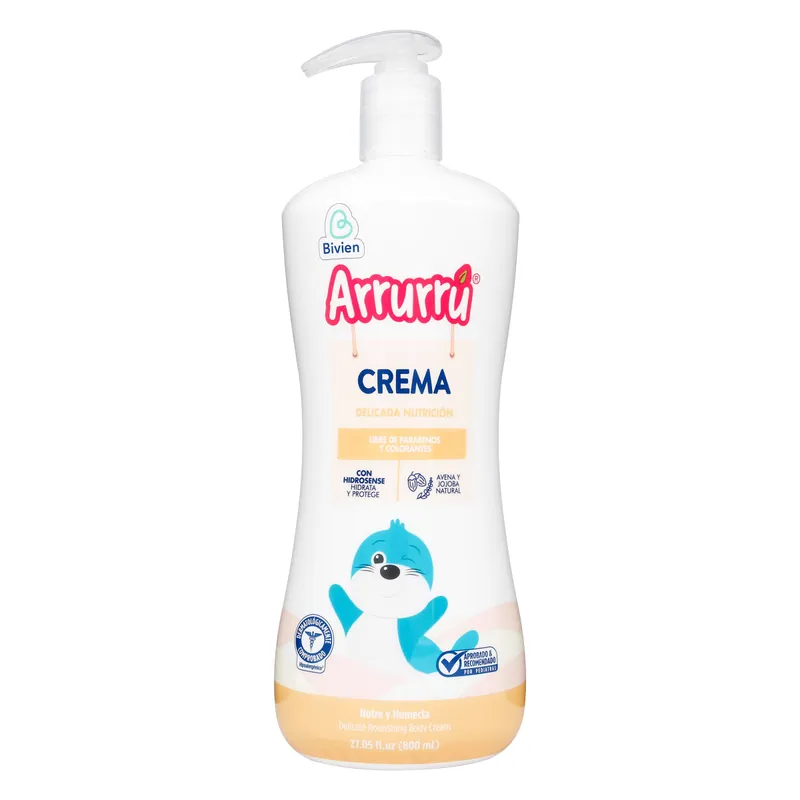 Crema Arrurru Delicada nutrición 800 mL
