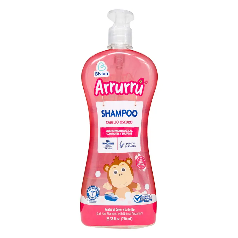 Champu Arrurru Cabellos Oscuros 750 mL