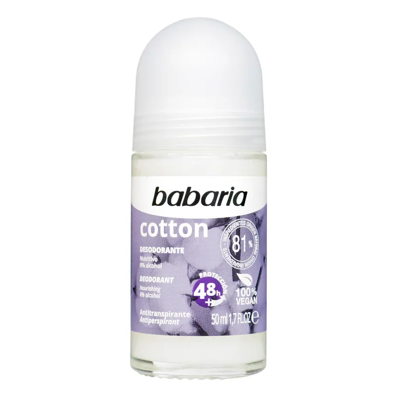 Desodorante Babaria Rollon Cotton 50 mL