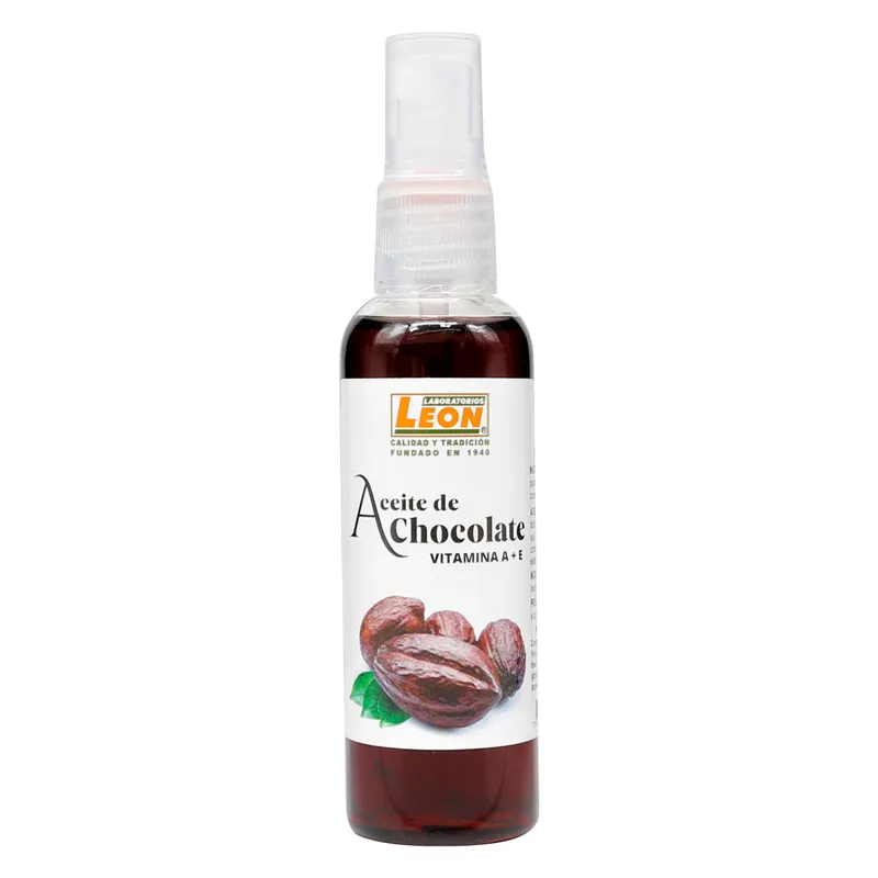 Aceite Chocolate Spray 60 mL Leon