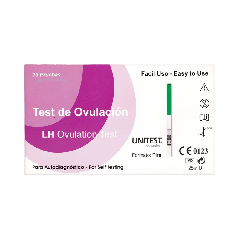Prueba ovulación Tipo Tira Unitest