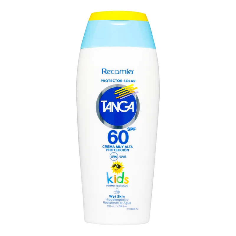 Bloq Tanga Spf 60 Kids Wet Skin 130 mL