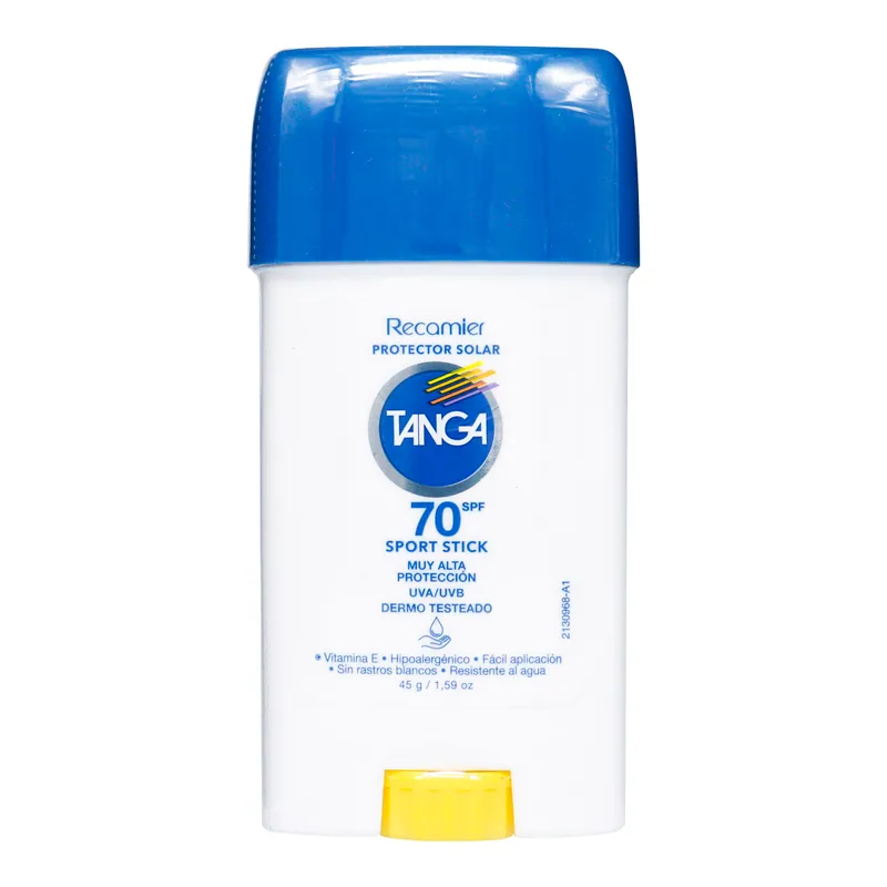 Bloq Tanga Spf 70 Barra Corp Facial 45 g