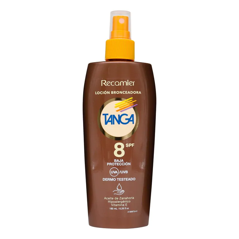Bronc Tanga loción Spf 8 185 mL