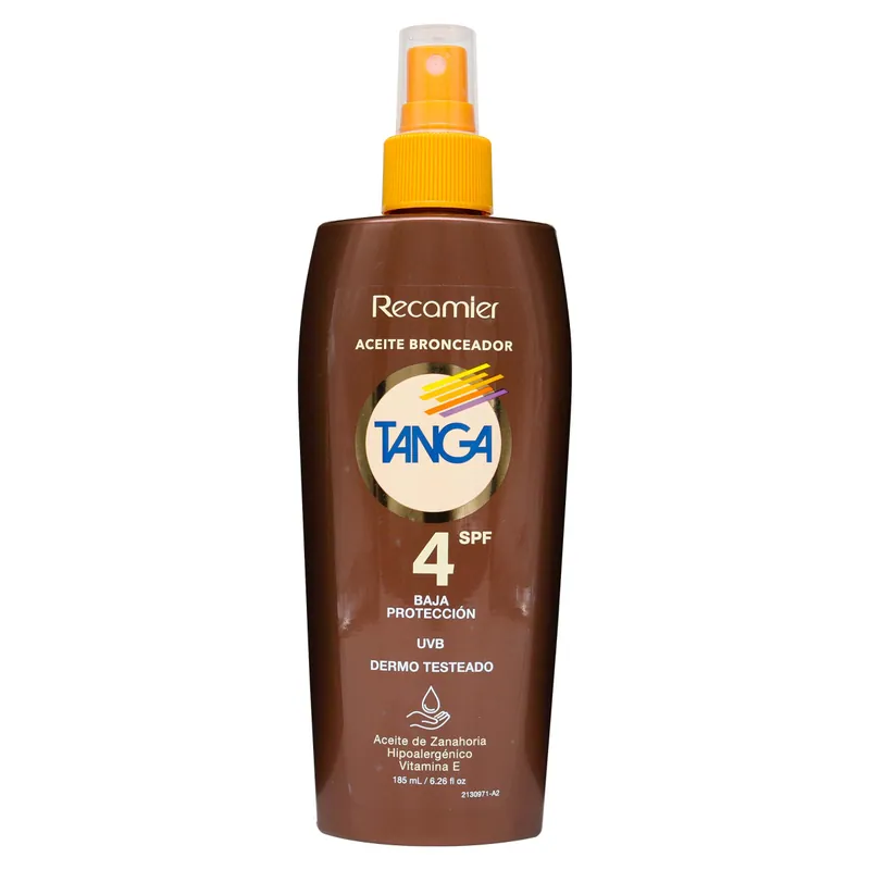 Bronc Tanga Aceite Spf 4 185 mL