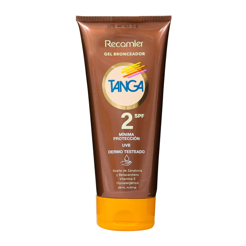 Bronc Tanga Gel Spf 2 200 mL