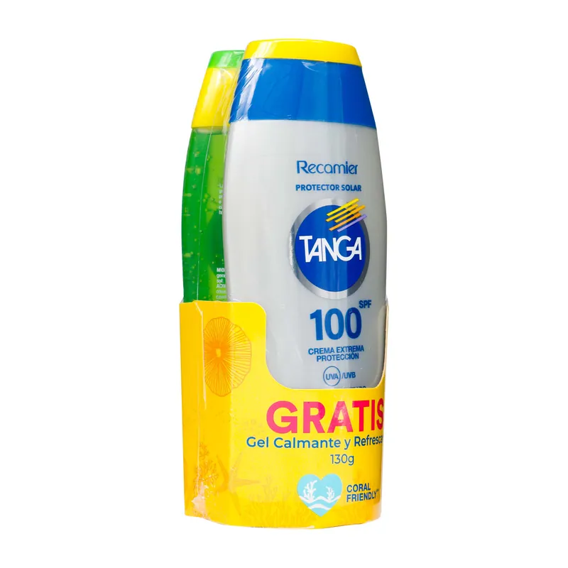 Bloq Tanga Spf 100 130 Ml+aft Gel 130 mL
