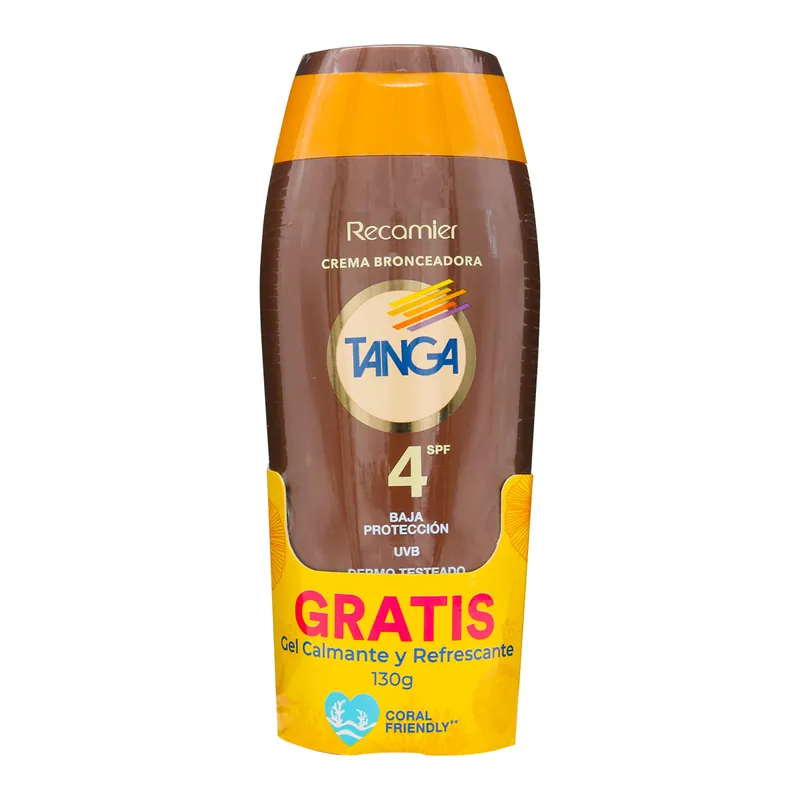 Bron Tanga Cre Spf 4 220 Ml+aft Gel 130 mL