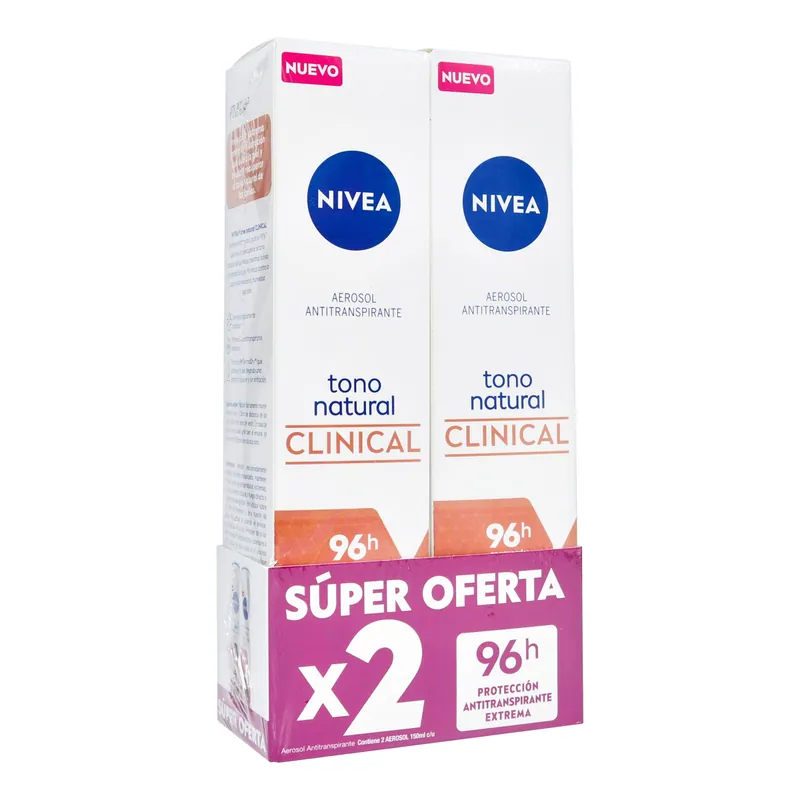 Desodorante Nivea Spray Cli Tono Natural 150 mL