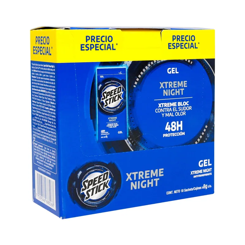 Desodorante Mennen Xtreme Night Gel 18sbs 8 g P E