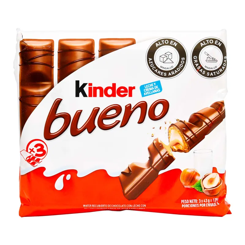 Kinder Bueno 3 unidades
