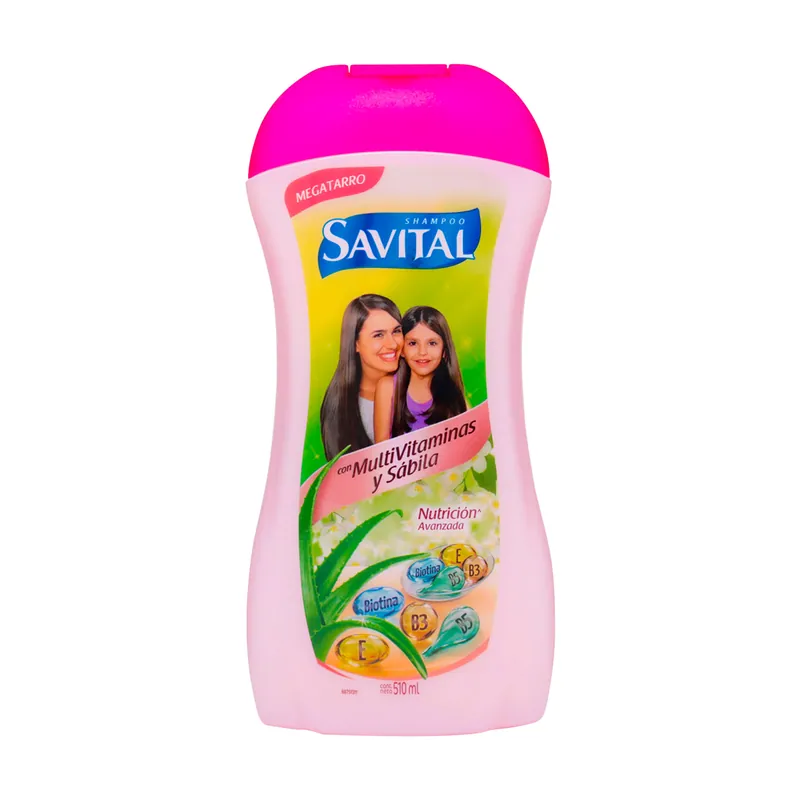 Champú Savital Multivitaminas 510 mL