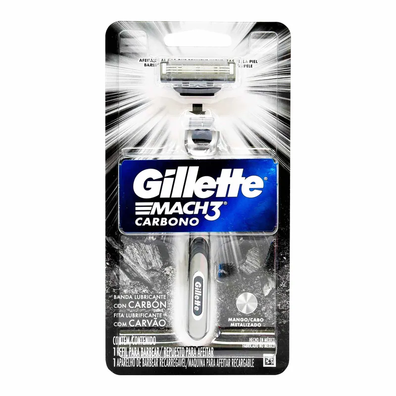 Máquina Afeitar Gillette Carbono