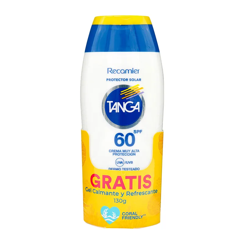 Bloq Tanga Spf 60 130 Ml+aft Gel 130 mL