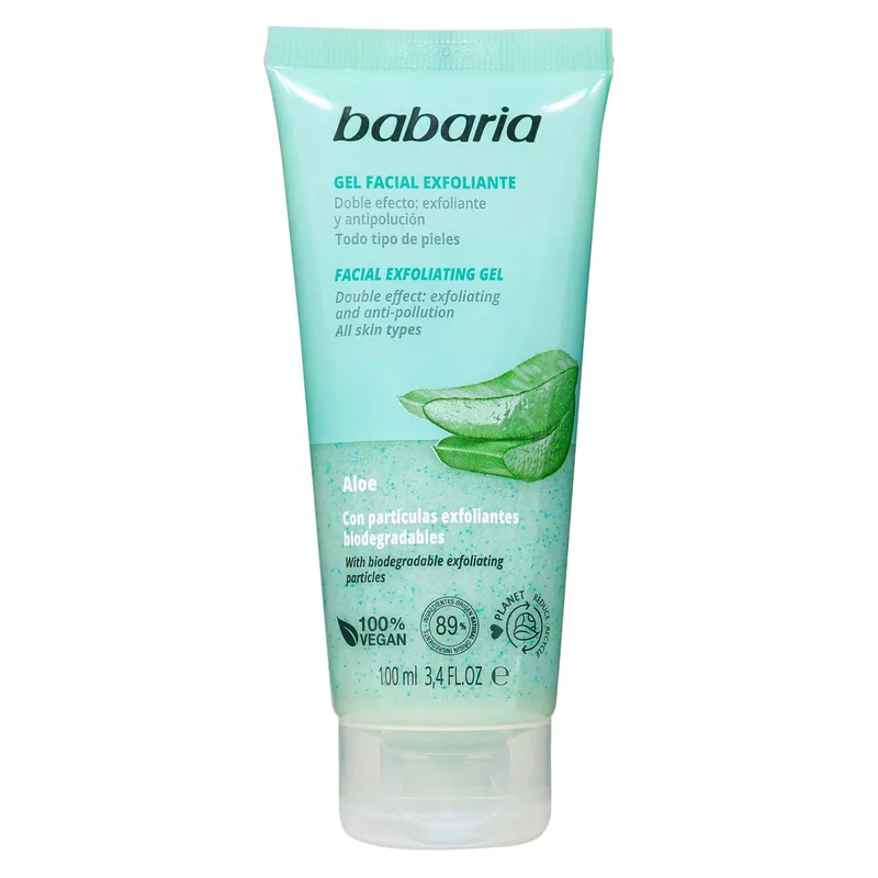 Gel Facial Exfoliante Babaria 100 mL