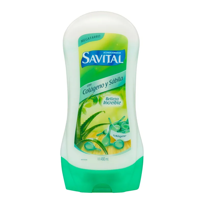 Acondicionador Savital colágeno y Sabila 490 mL