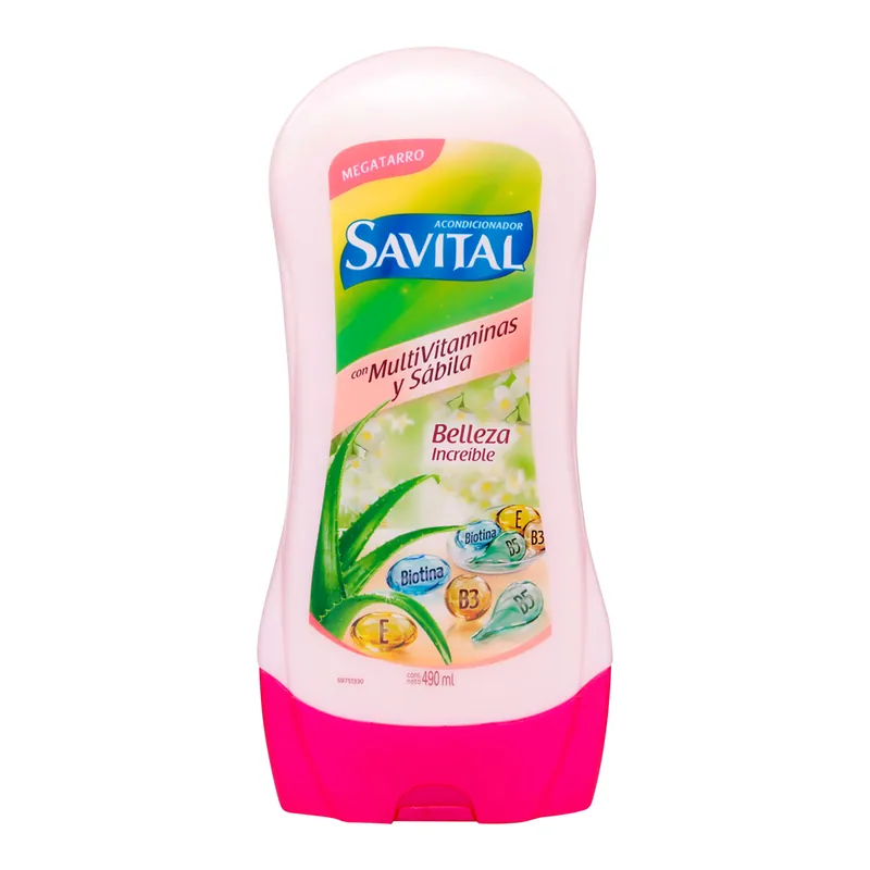 Acondicionador Savital Multivitaminas 490 mL