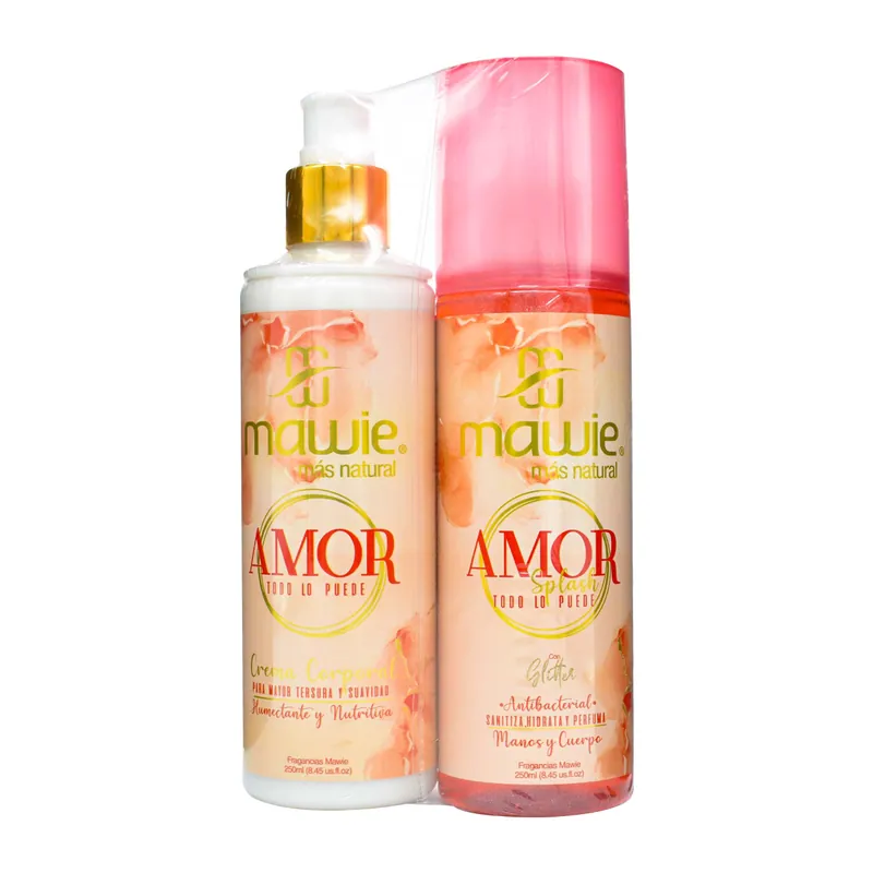 Cre Mawie Amor 250 Ml+splash Amor 250 mL