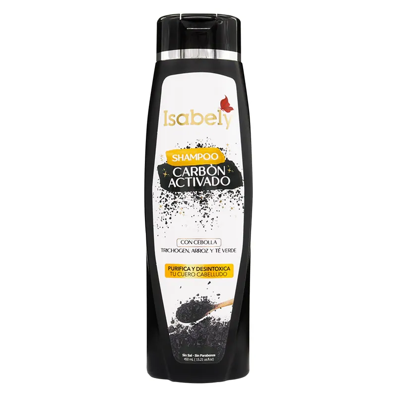 Champú Carbon Activado Isabely 450 mL