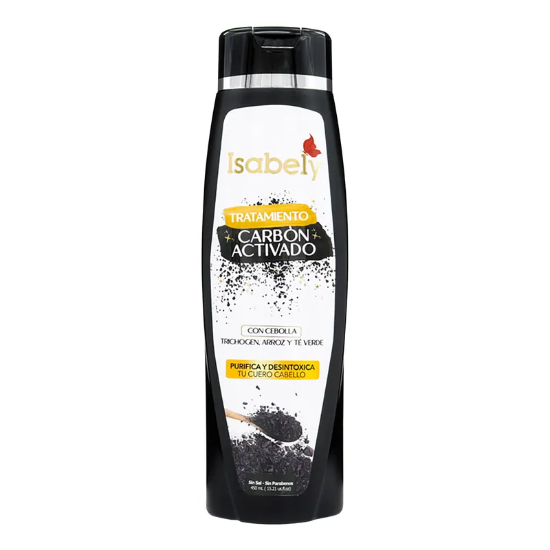 Acondicionador Carbon Activado Isabely 450 mL