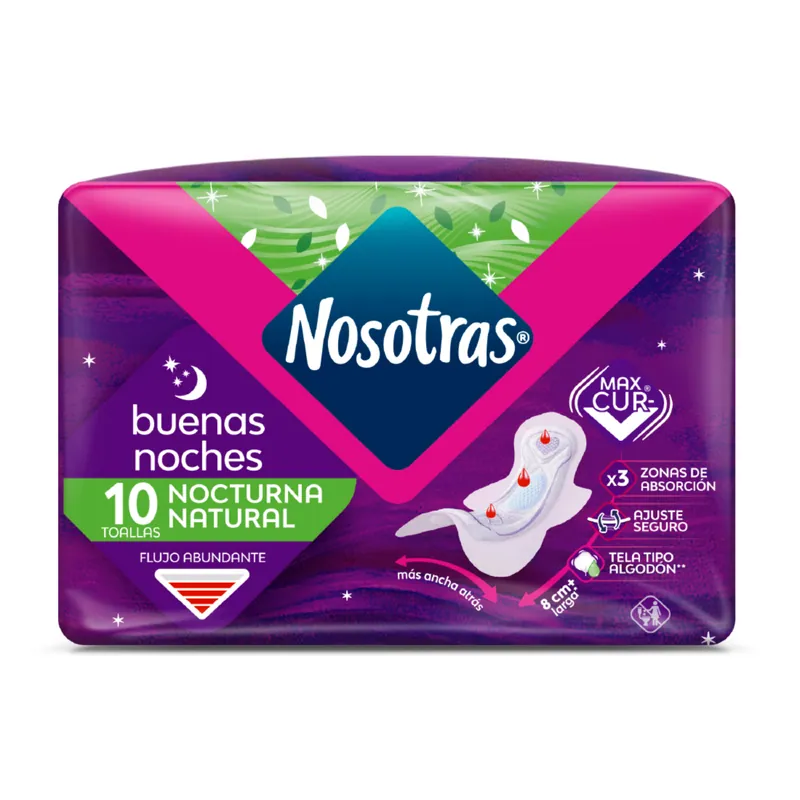 Toa Nosotras Nat Buenas Noches 10 unidades
