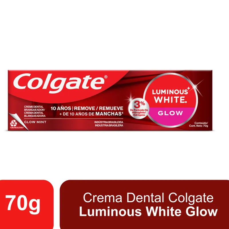 Crema Colgate Luminous White Glow 70 g