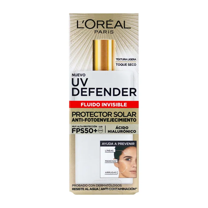 Uv Defender Fluido Invisible Spf50+ 40 g