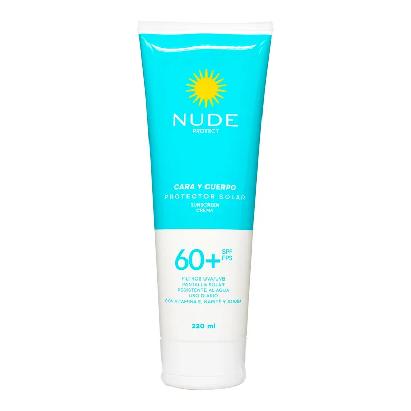 Protec Solar Nude Spf 60 Cara Cuer 220 mL